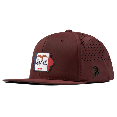 Iowa 29 PVC Flat Performance Maroon