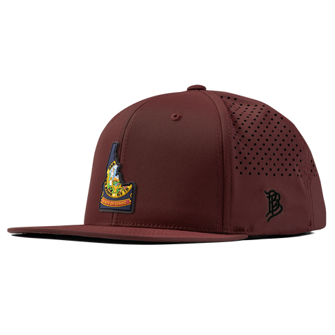 Idaho 43 PVC Flat Performance Maroon