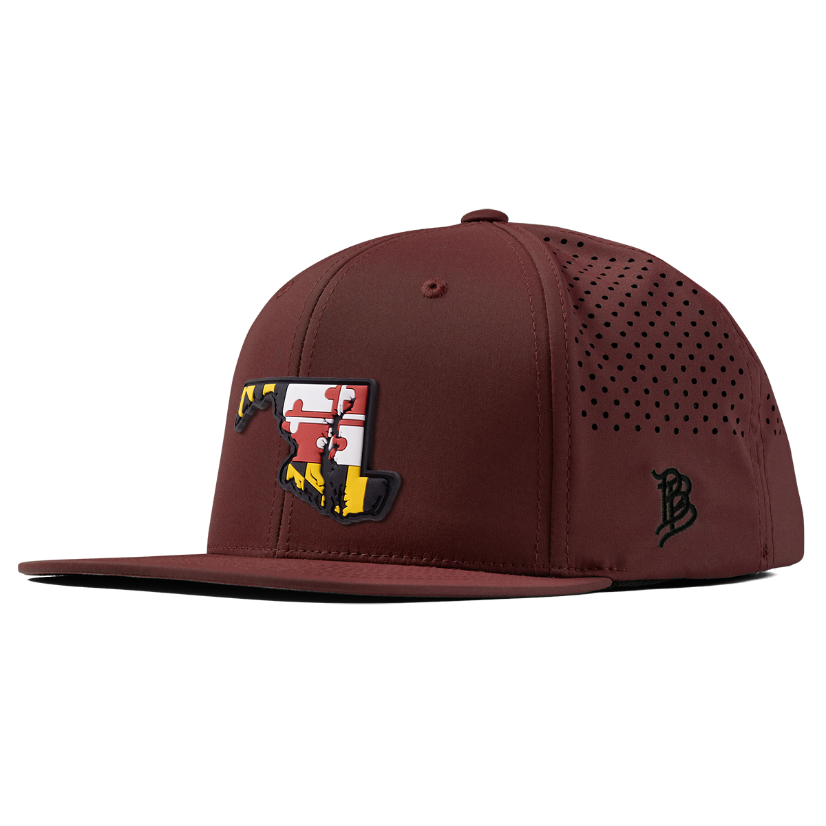 Maryland 7 PVC Flat Performance Maroon