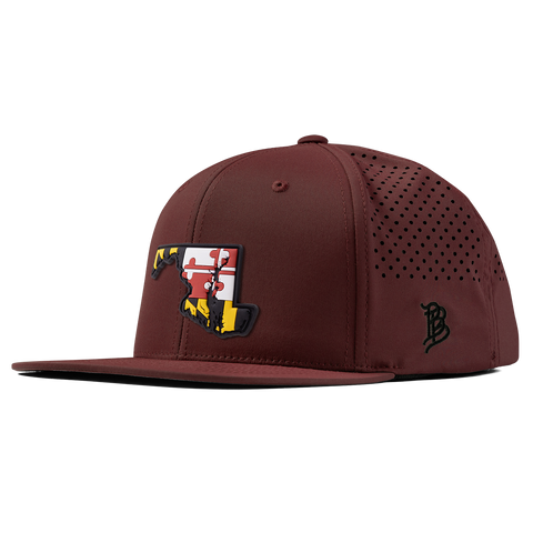 Maryland 7 PVC Flat Performance Maroon