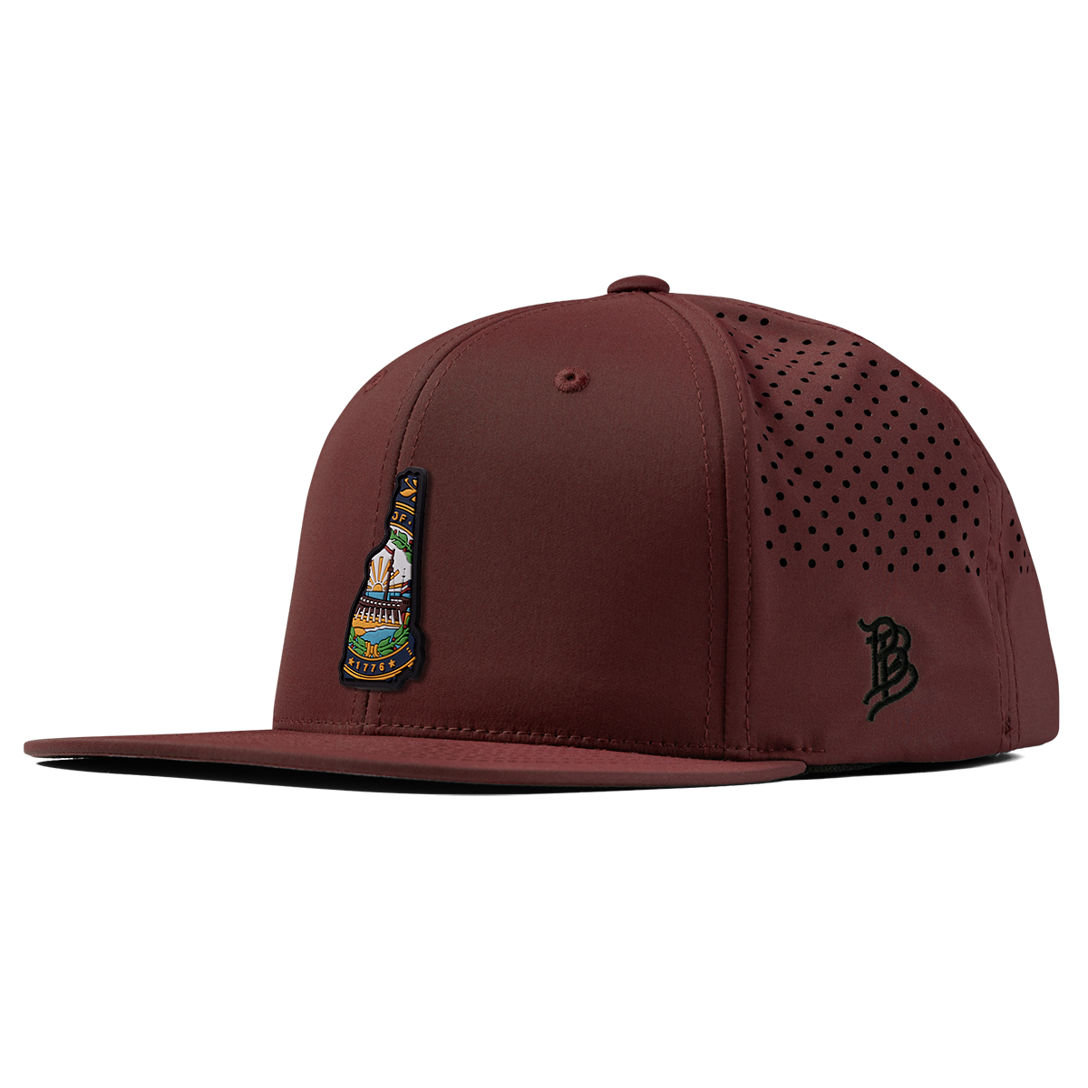 New Hampshire 9 PVC Flat Performance Maroon