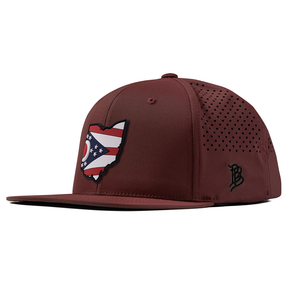 Ohio 17 PVC Flat Performance Maroon