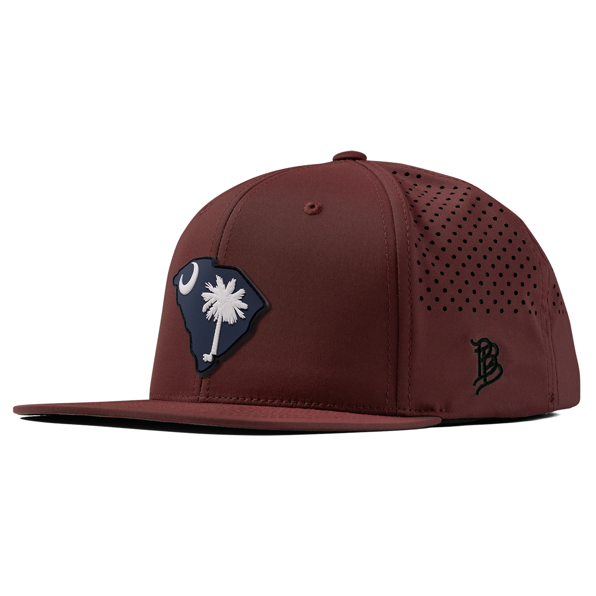 South Carolina 8 PVC Flat Performance Maroon