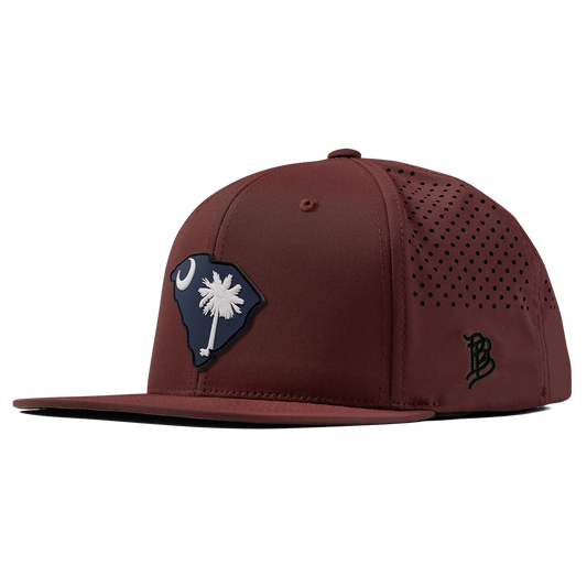 South Carolina 8 PVC Flat Performance Maroon