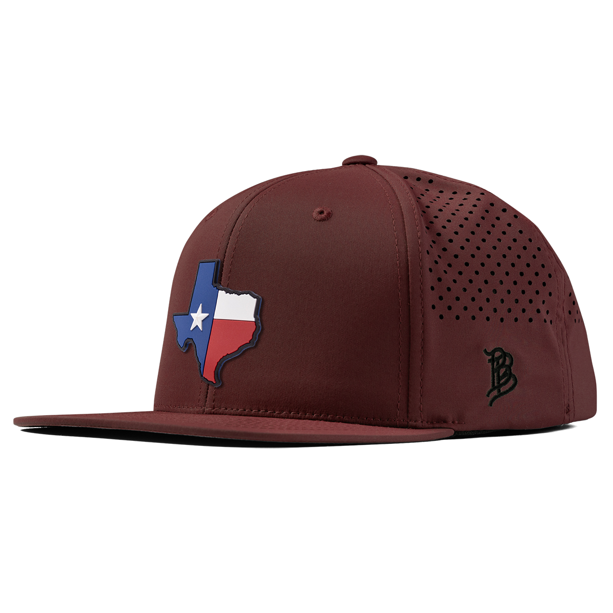 Texas 28 PVC Flat Performance Maroon