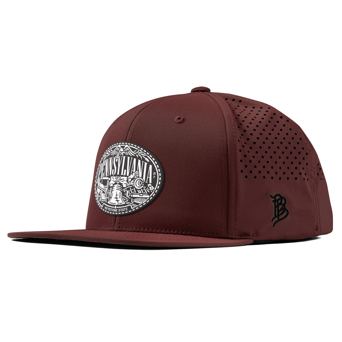 Pennsylvania Traveler Flat Performance Maroon