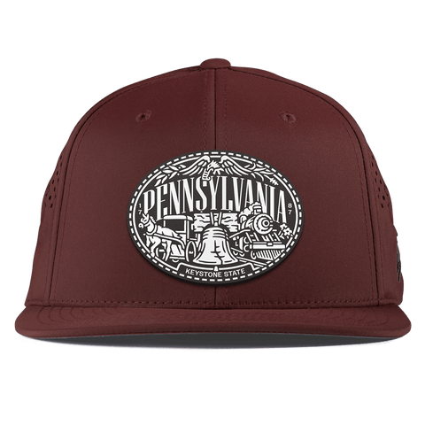 Pennsylvania Traveler Flat Performance Maroon