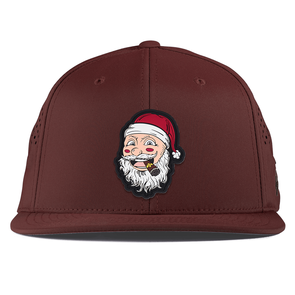 Santa PVC Flat Performance Maroon