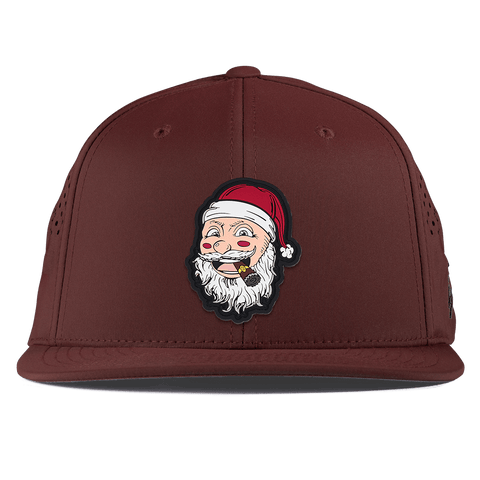 Santa PVC Flat Performance Maroon