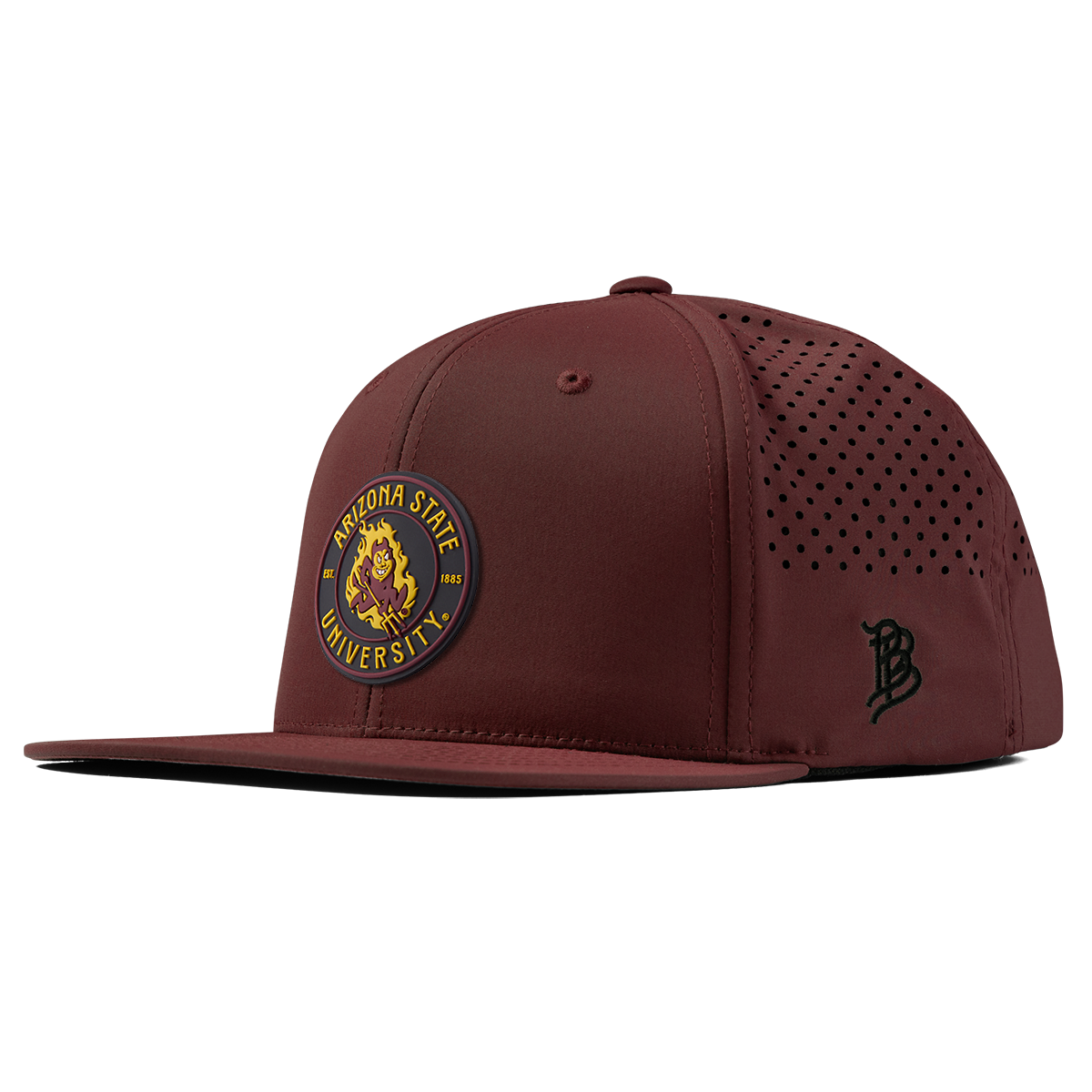 Arizona State University "Sparky's Legacy Dark" Flat Performance Maroon