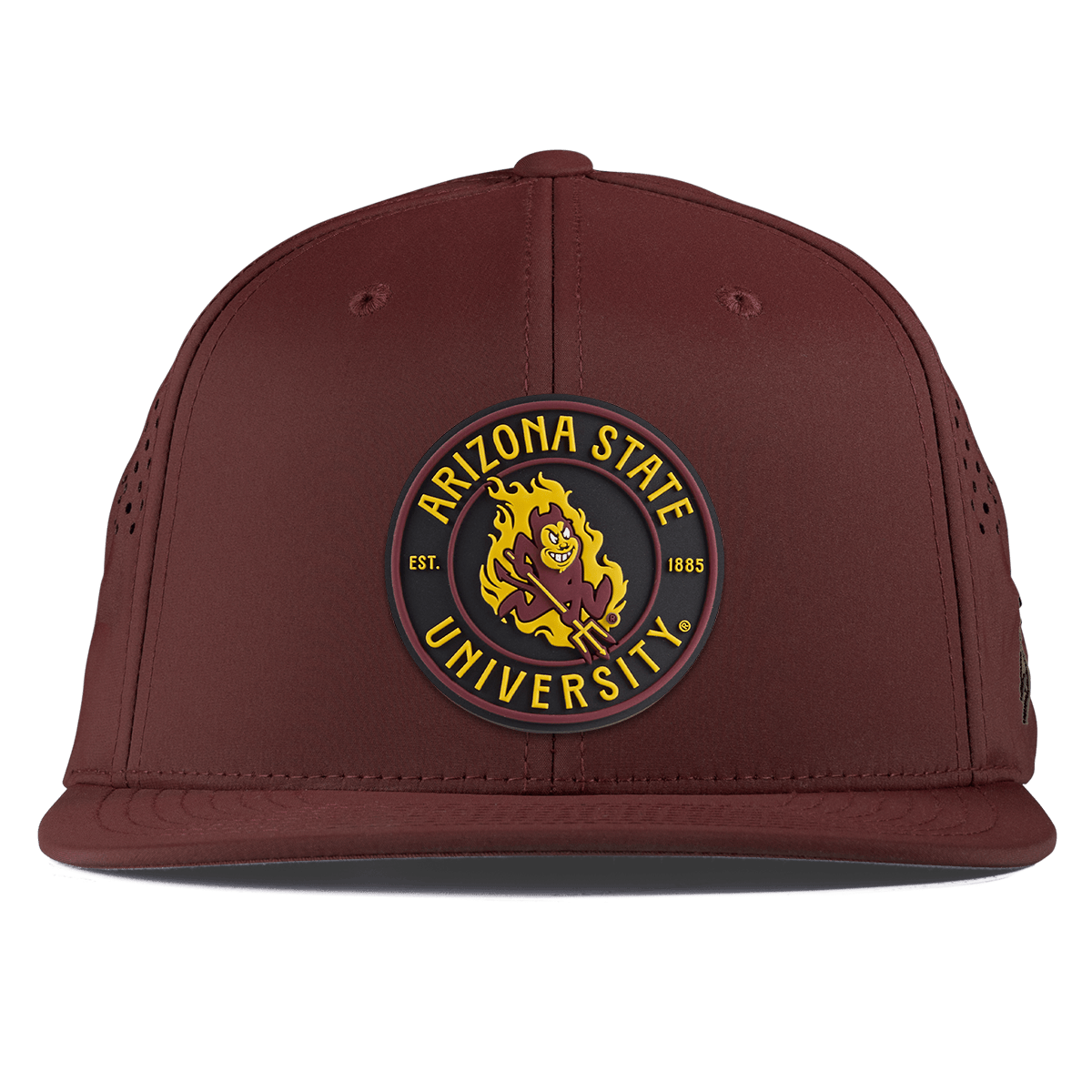 Arizona State University "Sparky's Legacy Dark" Flat Performance Maroon