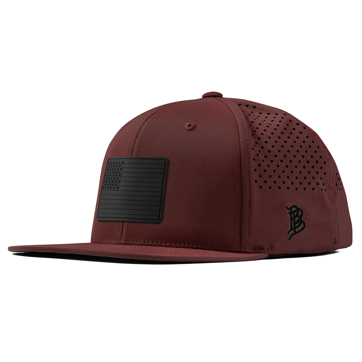 Onyx Old Glory Flat Performance Maroon