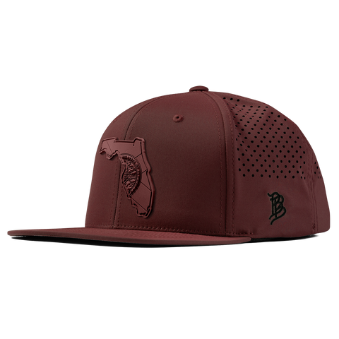 Florida Stealth Flat Performance Maroon