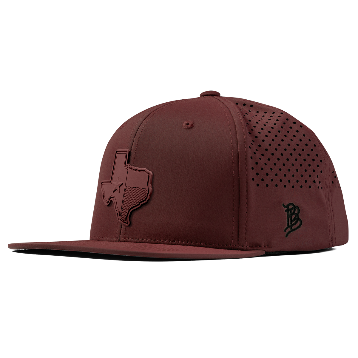 Texas Stealth Flat Performance Maroon