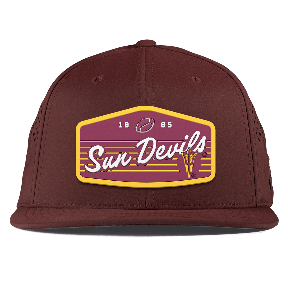 Arizona State University "Sun Devils Football" Flat Performance Maroon