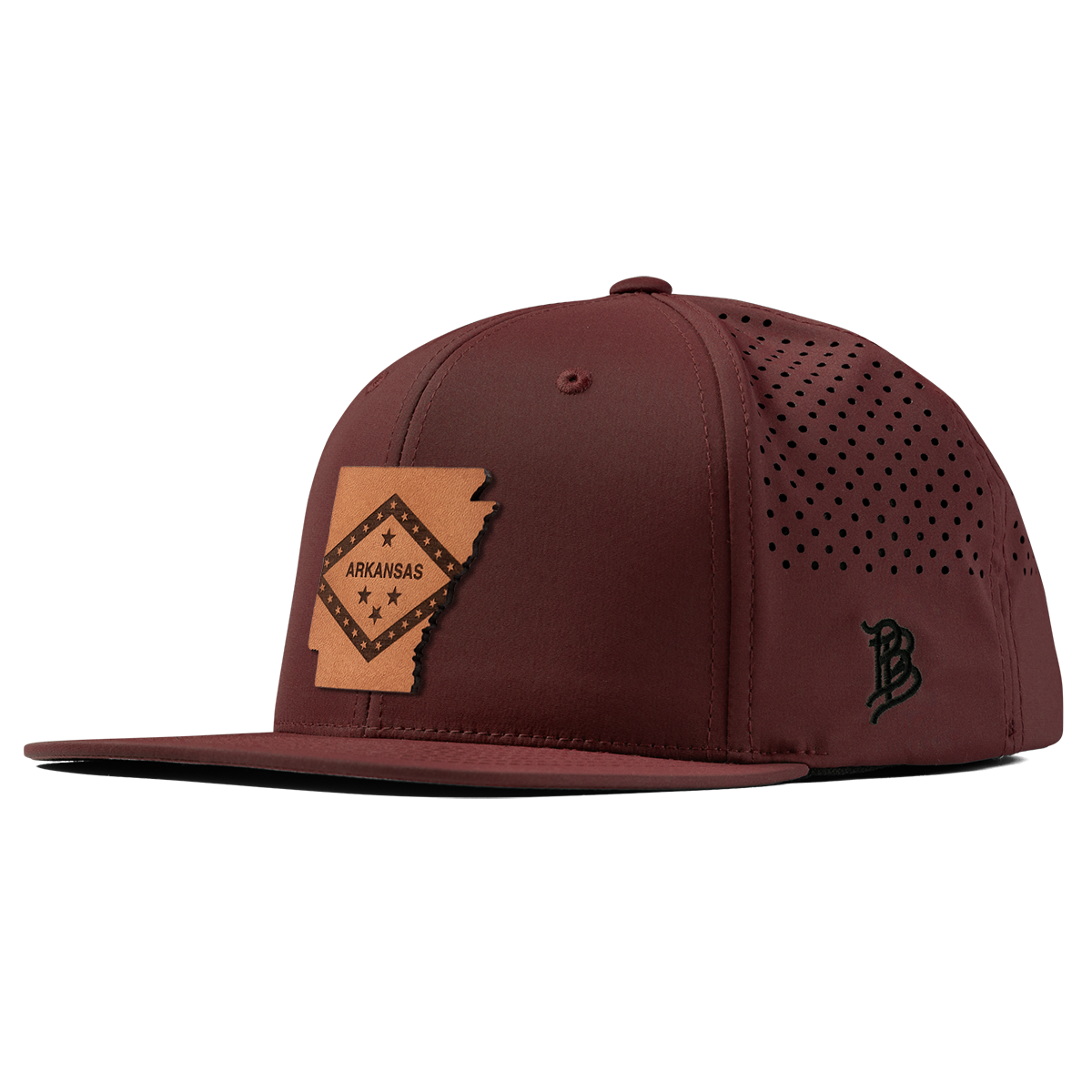 Arkansas 25 Flat Performance Maroon