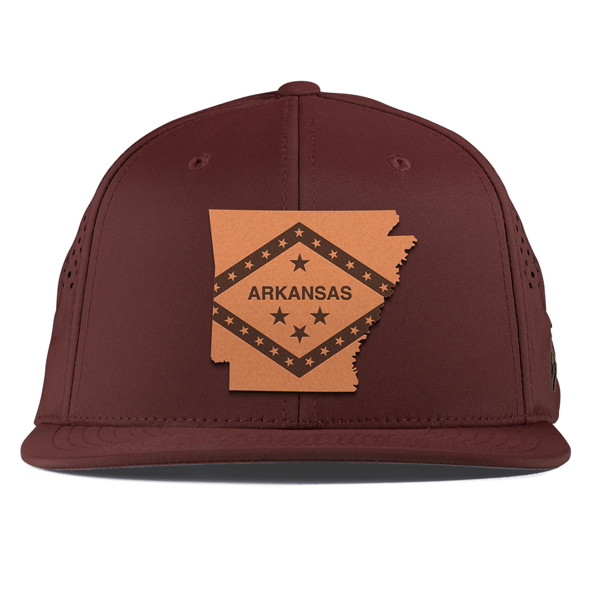 Arkansas 25 Flat Performance Maroon