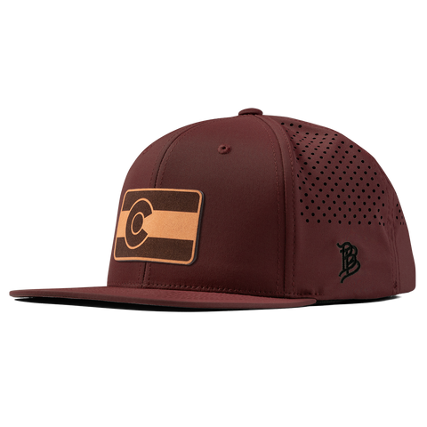 Colorado 38 Flat Performance Maroon