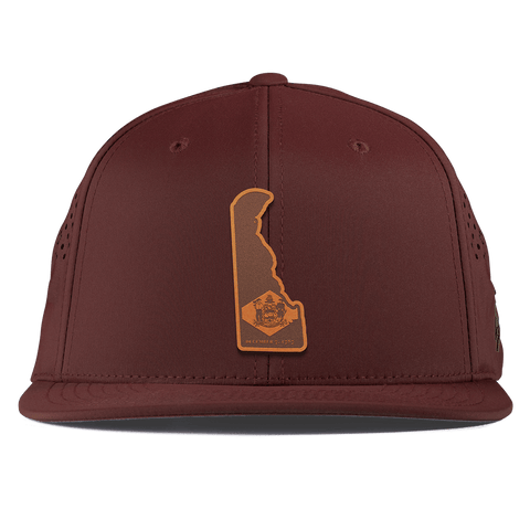 Delaware 1 Flat Performance Maroon
