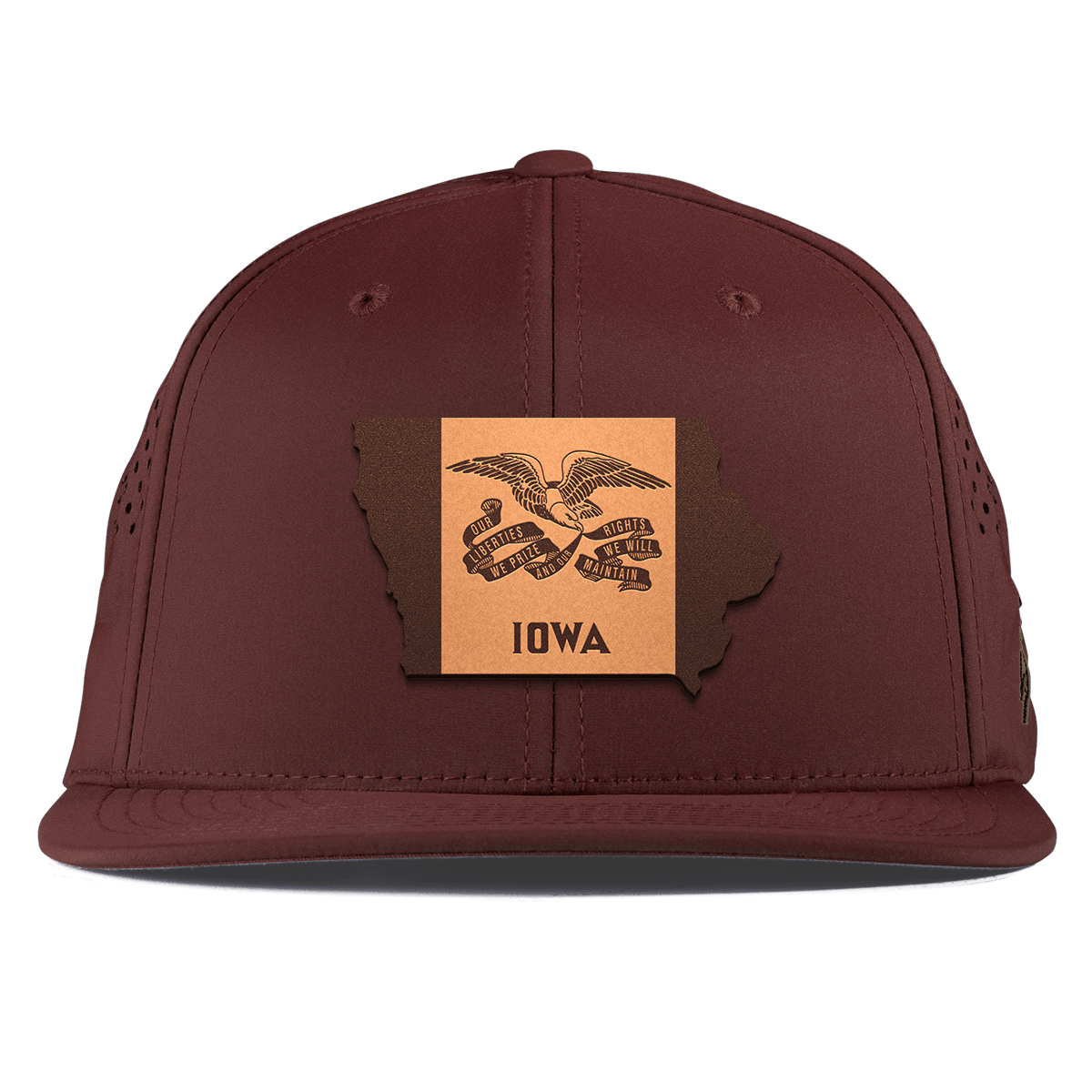Iowa 29 Flat Performance Maroon