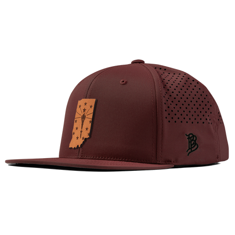 Indiana 19 Flat Performance Maroon