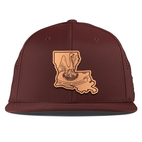 Louisiana 18 Flat Performance Maroon