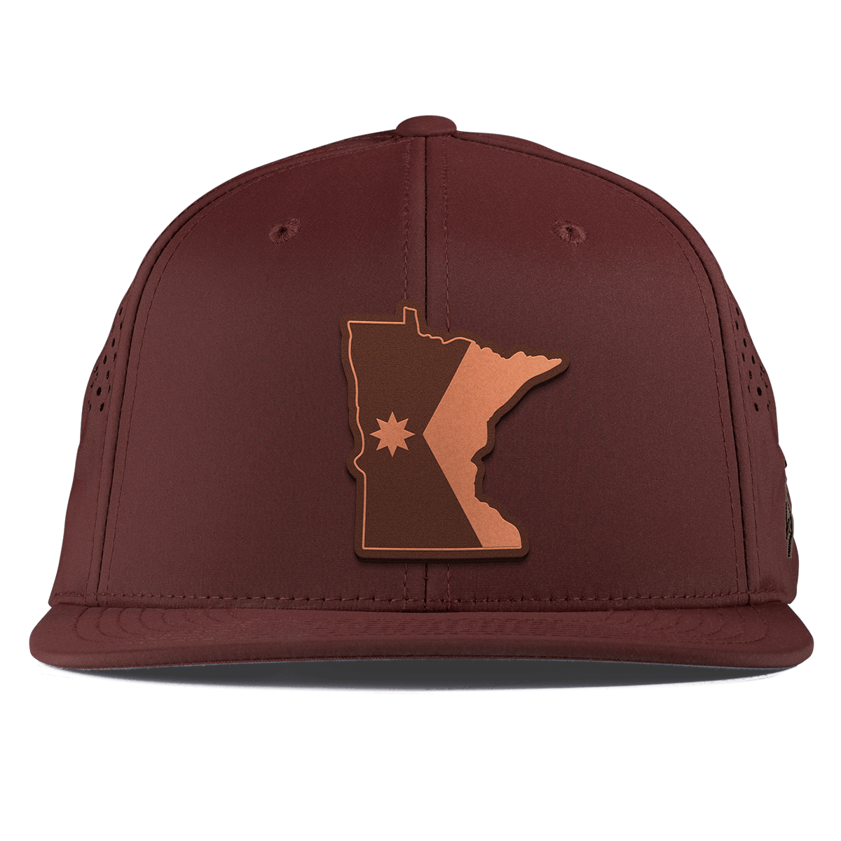 Minnesota 32 Flat Performance Maroon