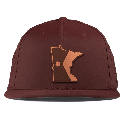 Minnesota 32 Flat Performance Maroon