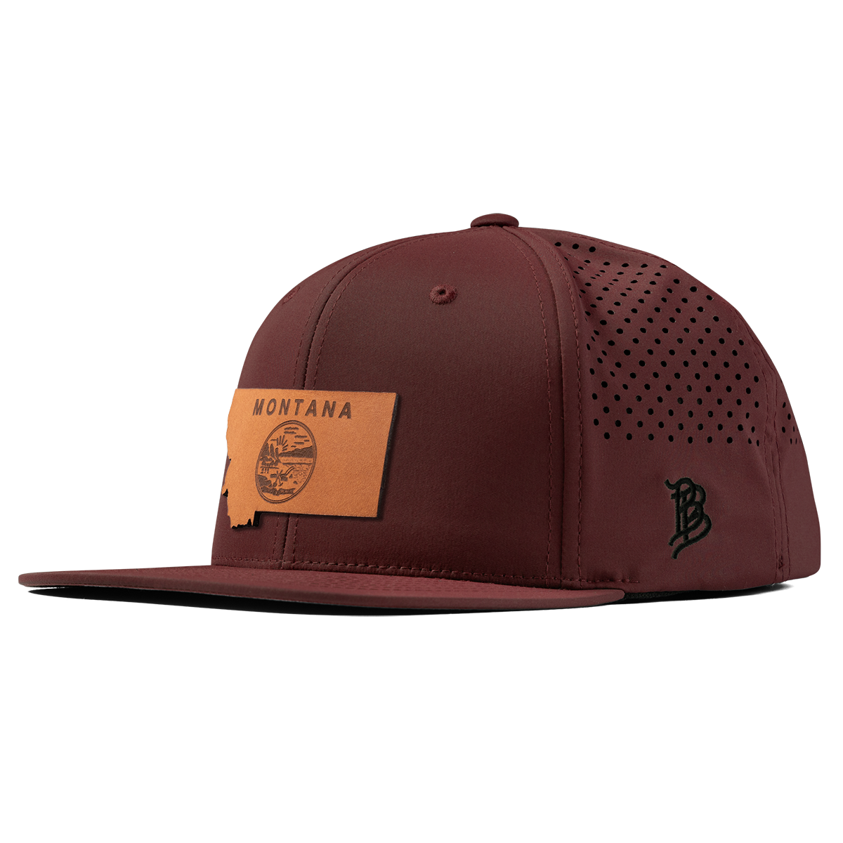 Montana 41 Flat Performance Maroon