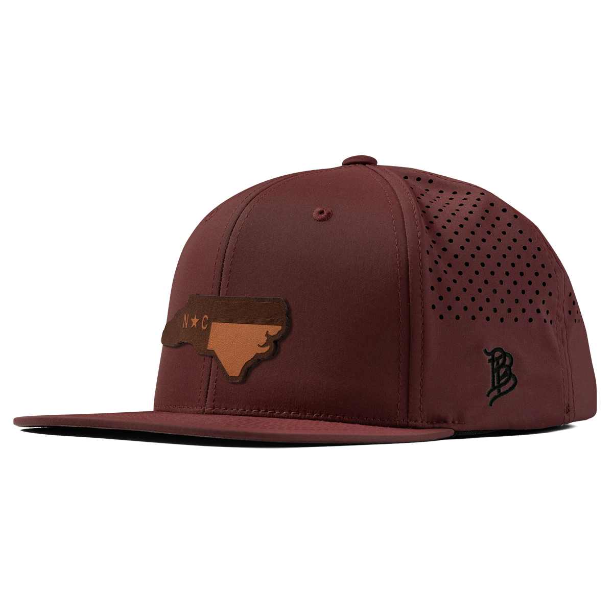 North Carolina 12 Flat Performance Maroon