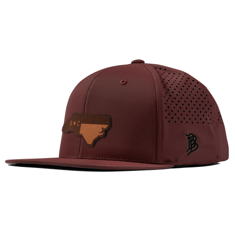 North Carolina 12 Flat Performance Maroon