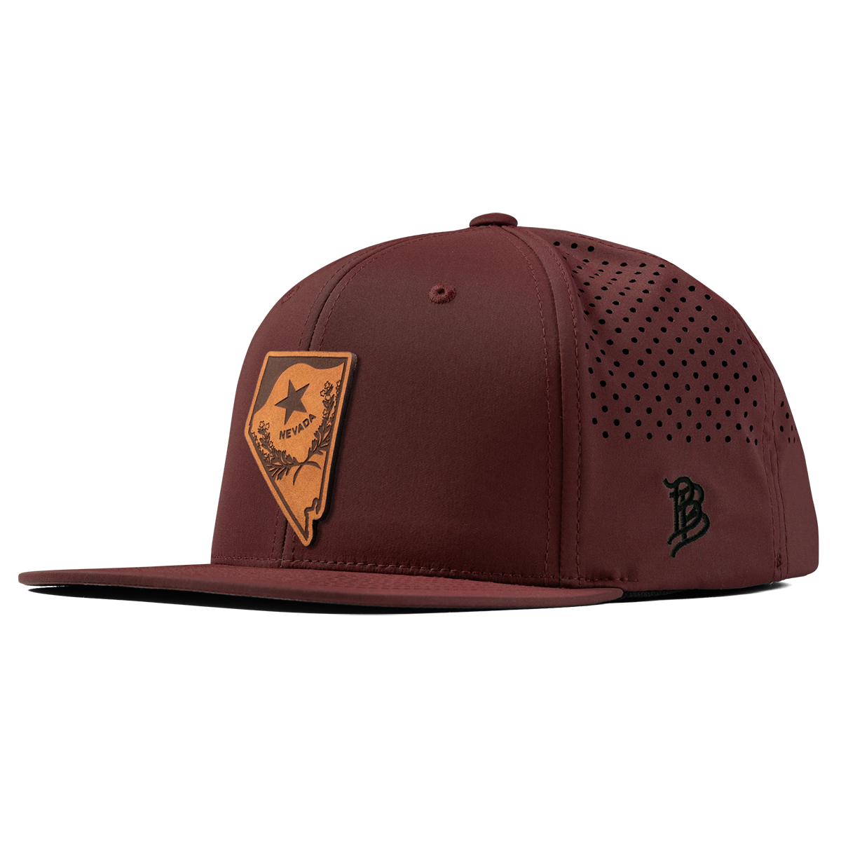 Nevada 36 Flat Performance Maroon