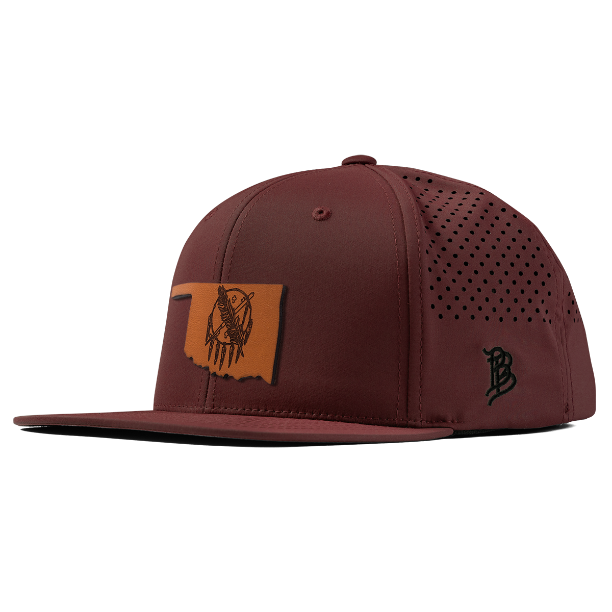 Oklahoma 46 Flat Performance Maroon