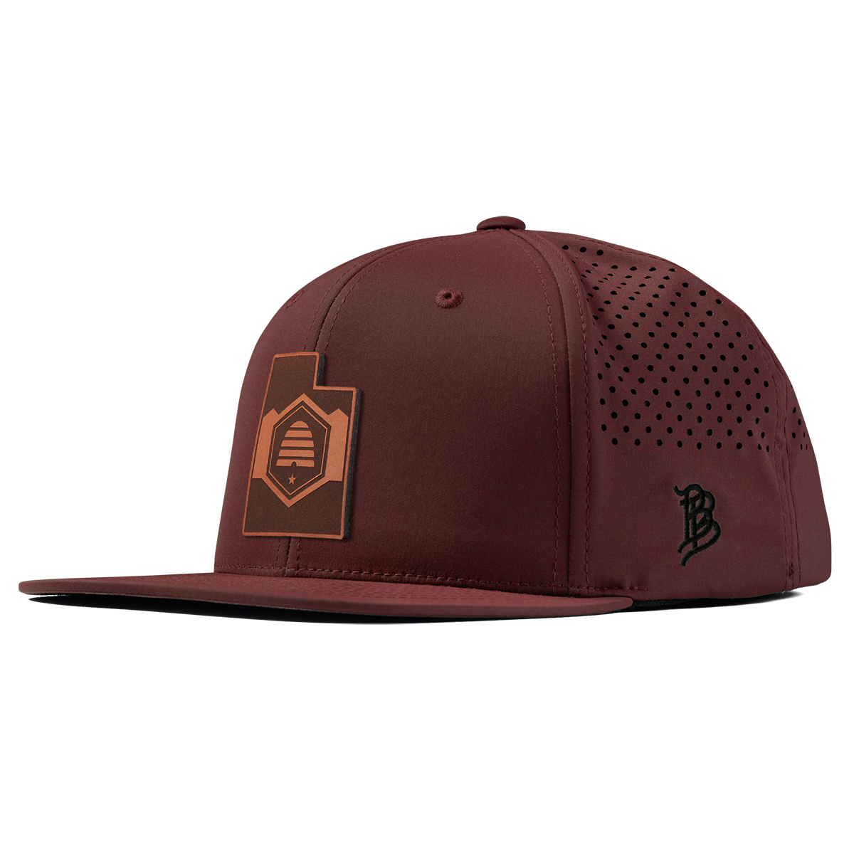 Utah 45 Flat Performance Maroon