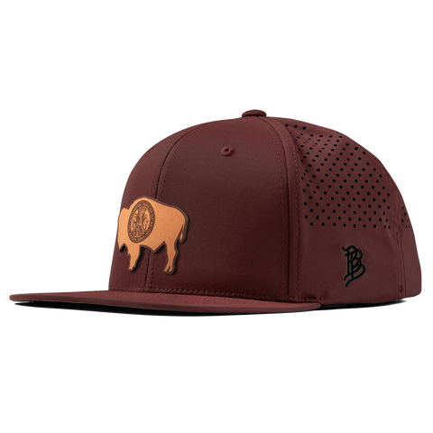 Wyoming 44 Flat Performance Maroon