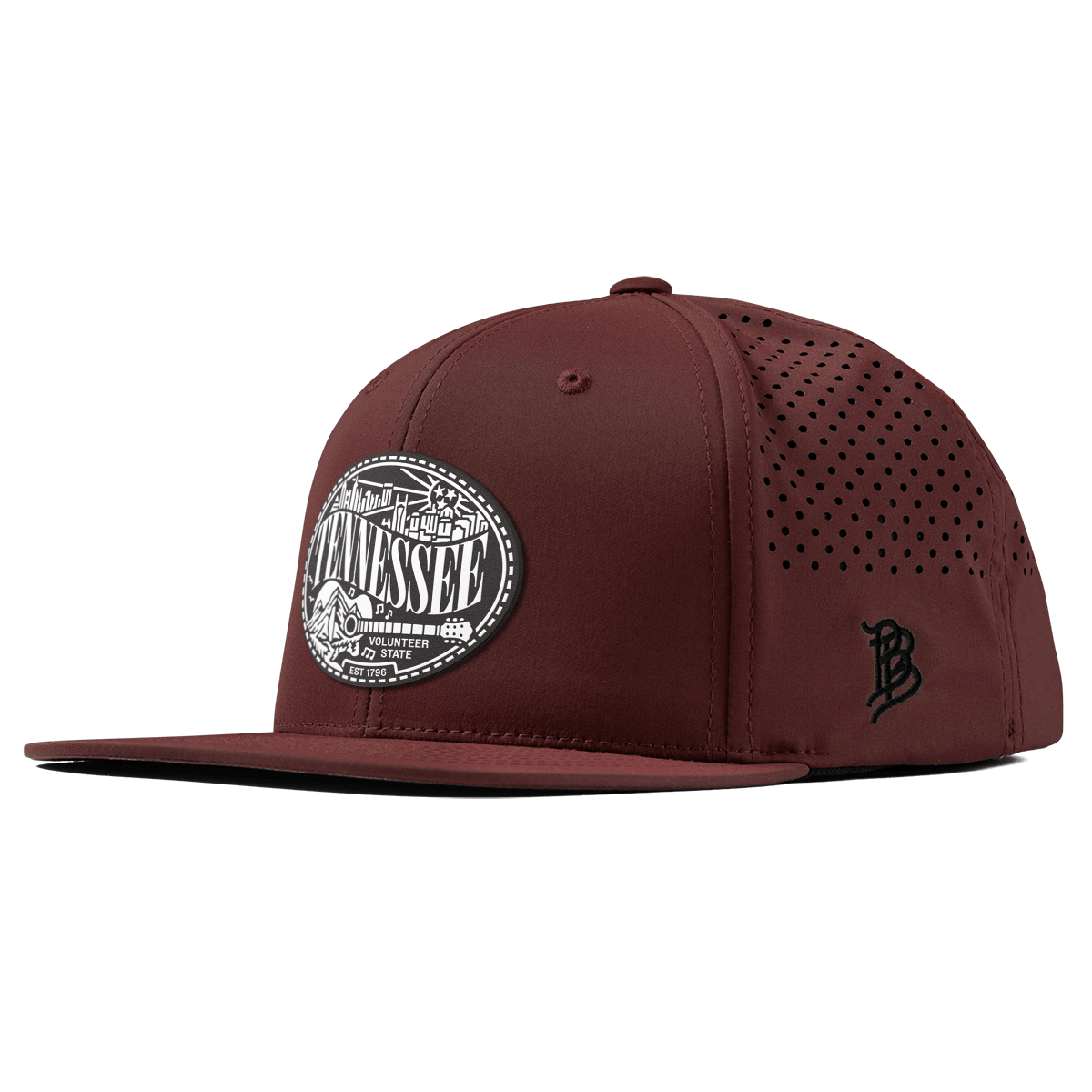 Tennessee Traveler Flat Performance Maroon