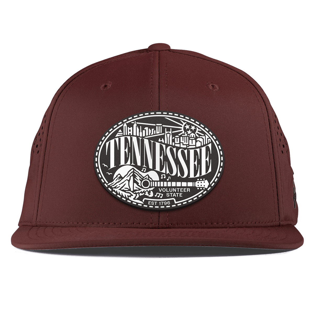 Tennessee Traveler Flat Performance Maroon