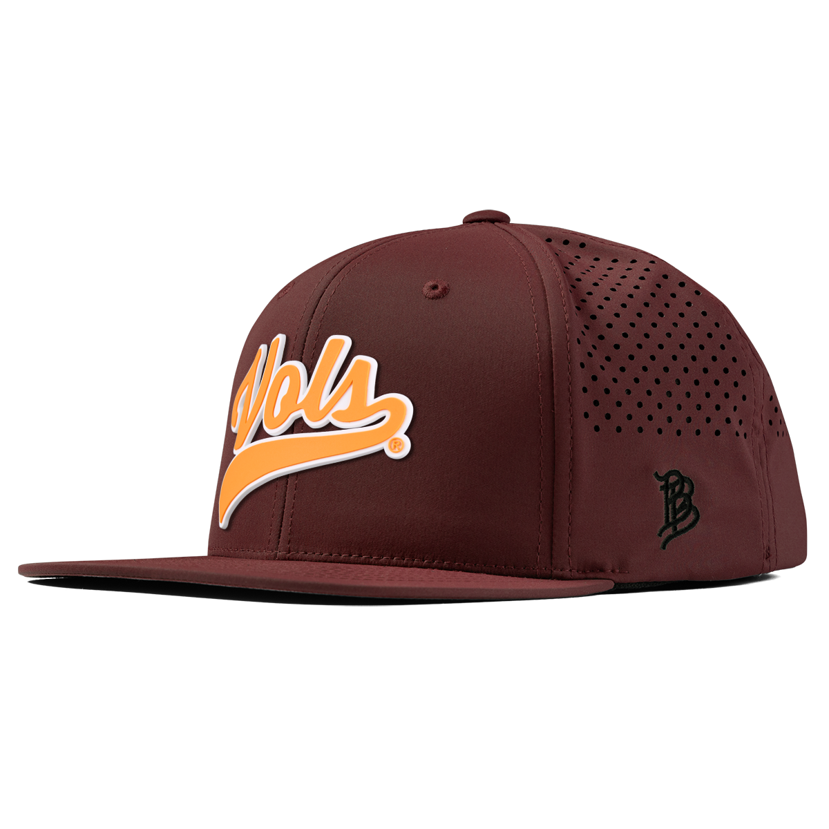 University of Tennessee "Tennessee Vols Script" Flat Performance Maroon