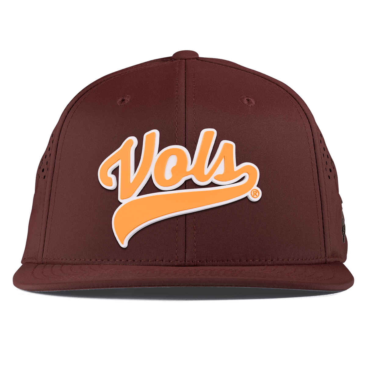 University of Tennessee "Tennessee Vols Script" Flat Performance Maroon