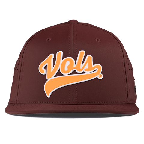 University of Tennessee "Tennessee Vols Script" Flat Performance Maroon