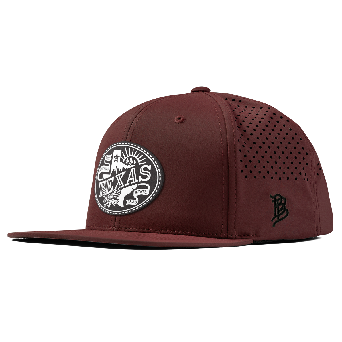 Texas Traveler Flat Performance Maroon