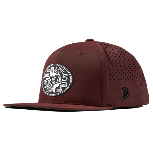 Texas Traveler Flat Performance Maroon