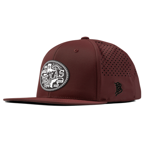 Texas Traveler Flat Performance Maroon