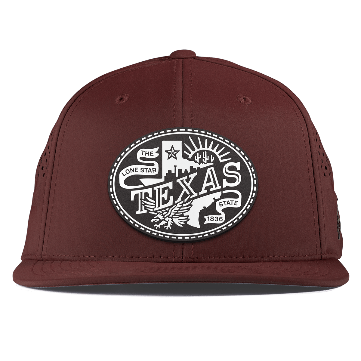 Texas Traveler Flat Performance Maroon