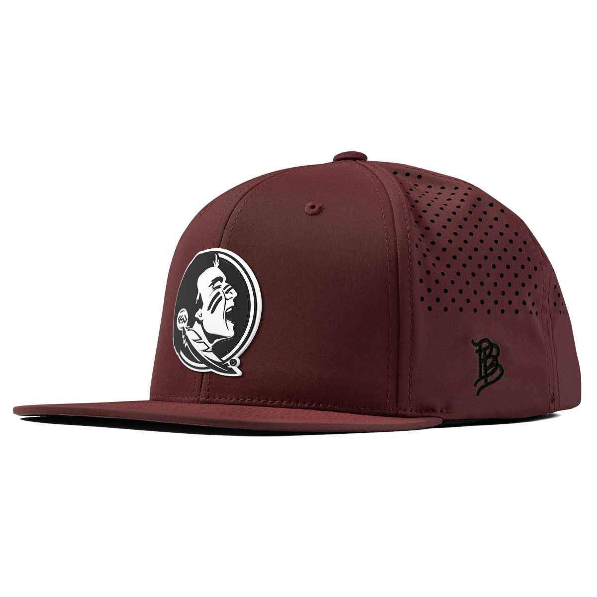 Florida State University "Vintage FSU Team Logo" Flat Performance Maroon