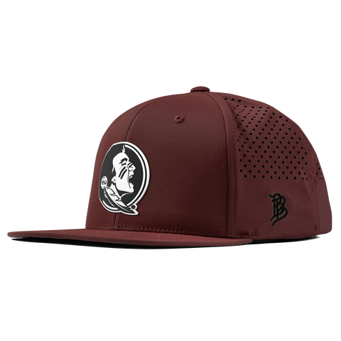 Florida State University "Vintage FSU Team Logo" Flat Performance Maroon