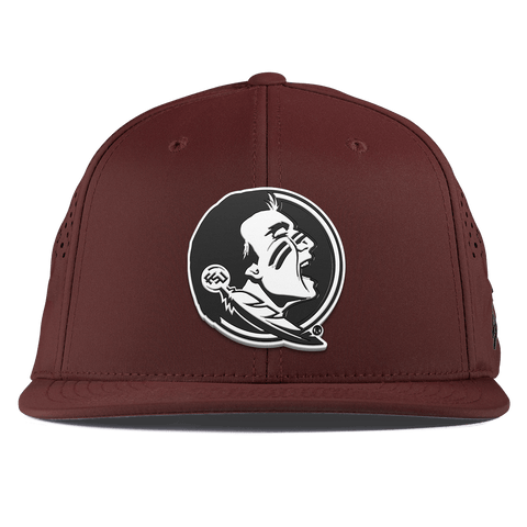 Florida State University "Vintage FSU Team Logo" Flat Performance Maroon
