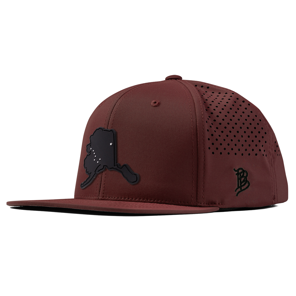 Alaska Vintage Flat Performance Maroon