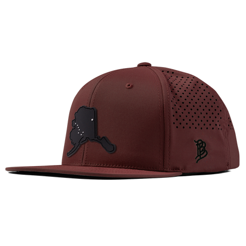 Alaska Vintage Flat Performance Maroon