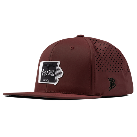 Iowa Vintage Flat Performance Maroon